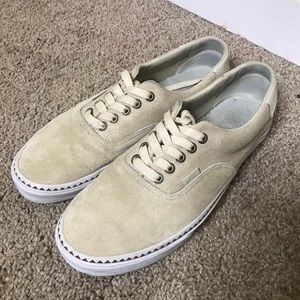 Tan Suede Top Men's Vans